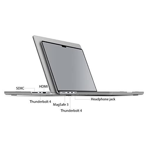 IBENZER Compatible with MacBook Pro 14 Inch Case 2026 2025 2024 2023 2022 M5 M4 M3 M2 M1 A3434 A3112 A3185 A3401 A2918 A2992 A2779 A2442 Mac Pro/Max,HardShellCase&KeyboardCover,Clear,T14CL+1 - color: Frost Clear, size: For Macbook Pro 14" with Touch ID