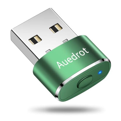 Auedrot USB Mouse Mover with Switch Button, Automatic Mouse Jiggler with 2 Modes, Plug & Play, Keep Computer/Laptop Awake, Green - color: Green, style: 1 PCS
