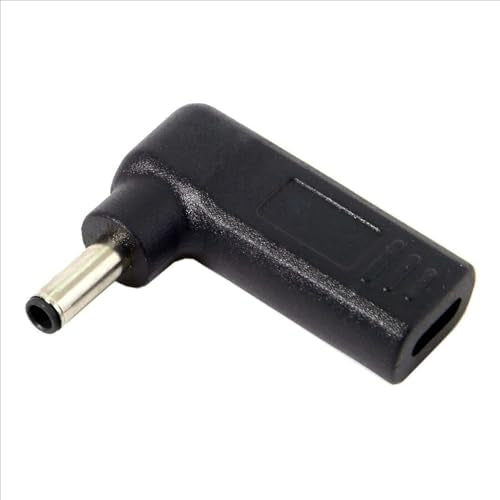 USB C to 7.4mm Laptop Charging Adapter Female Type C to Male DC 7.4 x 5.0mm Barrel Jack Plug Converter PD Power Charger Connector Tips for Dell Latitude 14 14R 15 15R 5521 17 17R