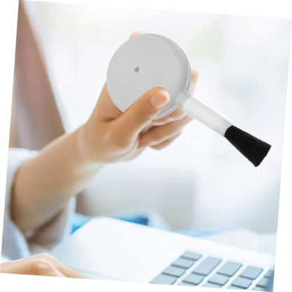 ABOOFAN 4pcs Air Blow Ball Brush Camera Lens Dust Blower Scratch- Handheld for Outdoor Travel - color: Light Grey