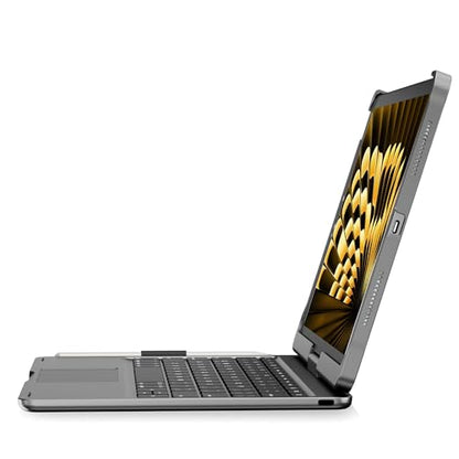 Keyboard Case iPad 10th 11th, Pro 11", Air 11" (M2-M4), (5th 4th Gen) Gray | Pekarejue 360° Rotatable, Trackpad, Backlit, Pencil Holder, Fit iPad A16, Air 11/10.9 inch, Pro 11" (1st-4th Gen, 2022-2018) - color: Space Gray, size: iPad 11th/10th Gen,Air 11/