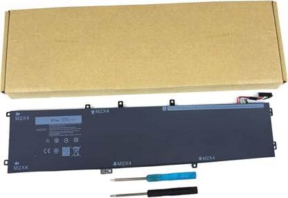 97Wh 6GTPY 6-Cell Li-ion Laptop Battery Compatible with Dell XPS 15 9550 | 9560 9570 7590, Precision 5510 5520 5530 5540, Vostro 7500, Compatible with 4GVGH GPM03 1P6KD 5XJ28 11.4V