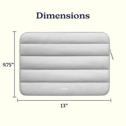 Vandel The Original Puffy Laptop Sleeve Case, 13-14 inch Laptop Sleeve Bag | Compatible with MacBook Air/Pro 13/Pro 14/iPad Pro 12.9, HP Dell ASUS Computer Case Bag Cover, Stylish Aesthetic Design - color: k. Cloud, size: 13-14 Inch