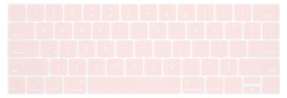 Soft Silicone English Language Keyboard Cover Skin Compatible with MacBook Pro 13 inch and 15 inch with Touch Bar Models: A2159 / A1989 / A1990 / A1706/ A1707 - Release 2019 2018 2017 2016- Light Pink - color: English Language, Light Pink, size: Compatibl