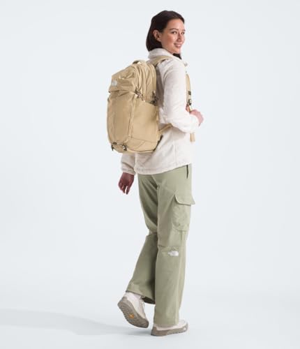 The North Face Women's Surge Commuter Laptop Backpack - PFAS Free, Khaki Stone, One Size - color: Khaki Stone