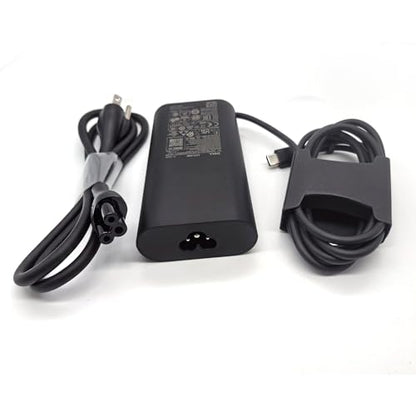 Dell 100W Laptop Charger USB C Type C GAN AC Adapter,Precision 3580 3580 3580 3581 Charger,Latitude 7640 5540 9440 AC Adapter,Inspiron 14 Plus 7430, Black, DA100PM220
