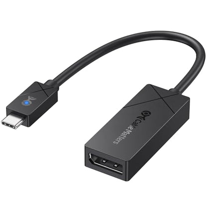 Cable Matters [Designed for Microsoft Surface] USB C to DP 1.4 Adapter | 4K@240Hz / 8K@60Hz HDR, DisplayPort 1.4, Compatible with Surface Pro/Laptop/Book with USB-C or Thunderbolt 4
