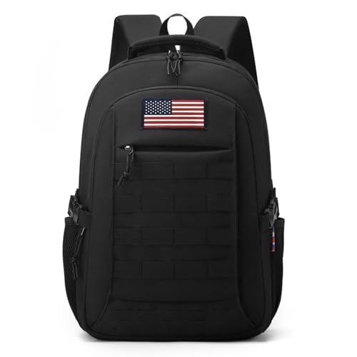 18 Inch School Backpack for Teens Boys Girls, 35L Water Resistant Bookbag with Luggage Strap, Large Capacity Daypack for School Travel Daily Use, Black - color: Camo Backpack Single Pack-4