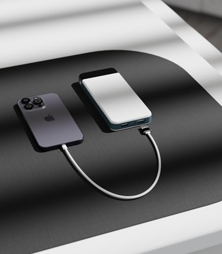 USB to USB C Adapter 10-Pack, Charger Converter for iPhone 14, Samsung Galaxy, iPad, Apple Watch, Type-C Female to A Male (USB-A to USB-C)