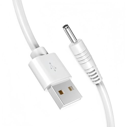 Hydrogen Water Bottle Charger Cord, USB to DC Cable for Pansonite/Hydroh,3ft