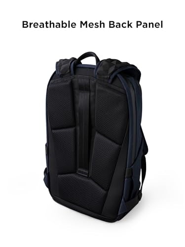 ALPAKA Elements Backpack Pro 24L Laptop Backpack Moonlight Blue | Fits 16-inch Laptop with Dual Bottle Pockets, Weather-Resistant Fabric Axoflux 400D, Travel Backpack for Men Work College - color: Moonlight Blue