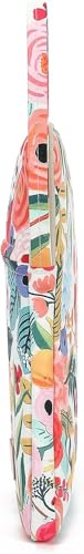Laptop Sleeve Carrying Case Bag with Handle and Pocket for MacBook Air 13,iPad Pro 13 inch and 12.5 inch-13.5 inch Laptop Computer (Rose Garden) - color: Rose Garden With Strap, size: 12.5 inch-13.5 inch