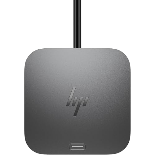 HP 280W Thunderbolt 4 Ultra Dock Port Replicator Bundle w/DKZ Hub (Universal Thunderbolt/USB-C Docking Station, Single Cable for Charging, Data Transfers to Any Brand Laptop)