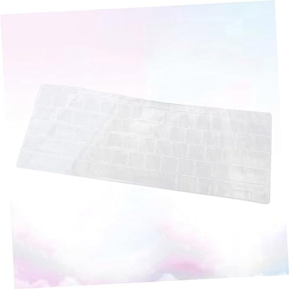 TPU Keyboard Skin Transparent Protective Film Compatible with Ultra-Thin Keyboard Cover Against Dust Spills
