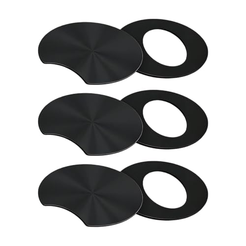 Camera Privacy Cover - 3 Piece Smart Anti Spy Lens Protector, Sliding Webcam Blocker for Phone Glasses Devices | Security Shield for Meetings Travel Driving Business Office Use