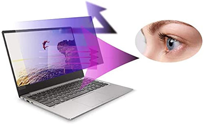 Premium Anti Blue Light and Anti Glare Screen Protector (2 Pack) for 15.6 inches Laptop with Aspect Ratio 16:9. Easy and Bubble Free Installation