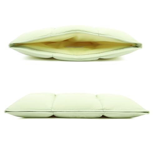 Puffy Laptop Sleeve 13 Inch 14 inch, Sage Green | Pillow Shape Laptop Sleeve, Compatible MacBook Pro 13inch 14 Inch M4 M5 Pro/Max, MacBook Air M1 M2 M3 2026, MacBook Neo - color: Sage Green, size: For 13"-14" MBA/MAP M4 M3 M2 M1