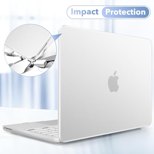 May Chen Compatible with MacBook Neo 13 inch Model A3404 2026 Release, Slim & Lightweigh Frosted Finish Protective Case with Keyboard Cover&Screen Protector, Frosted Transparency - color: Frosted Transparency