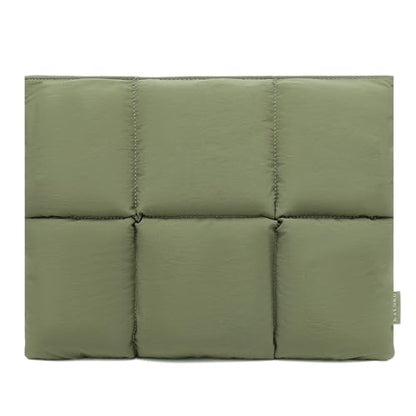 Puffy Laptop Sleeve 13 Inch 14 inch, Green | Pillow Shape Laptop Sleeve, Compatible MacBook Pro 13inch 14 Inch M4 M5 Pro/Max, MacBook Air M1 M2 M3 2026, MacBook Neo - color: Green, size: For 13"-14" MBA/MAP M4 M3 M2 M1