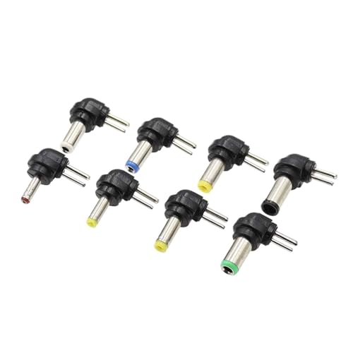 8PCS Universal For Notebook Laptop AC DC Power Supply Charger Adapter Tips Jack Connector For Charging Plug For Tablets PC