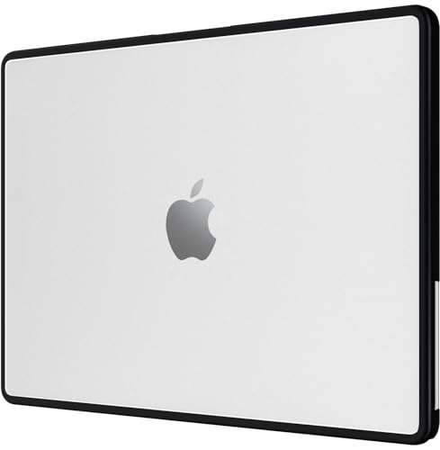 BlueSwan Anti-Cracking Case for MacBook Pro 16 inch M5-M1 Pro/Max 2026-2021 | Anti-Scratch Protective Hard Case, Soft TPU Bumper, Drop Protection, Sturdy and Durable, Business & Travel, Frosted Clear - color: Frosted Clear, size: Pro 16-inch (2026-2021)