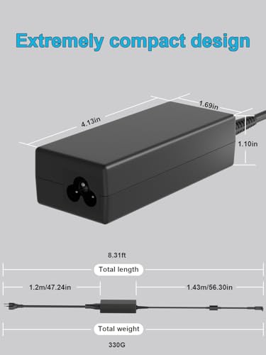 65W 45W AC Charger Compatible with Acer Aspire 3 5 15 14 A315 A314 A317 Vero/Go/Spin 14 15 R15 R14 R13 a315-58 a315-59 a315-24pt a315-23 a315-57 a315-35 a315-34 a315-24p Laptop
