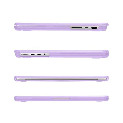MOSISO Compatible with MacBook Pro 14 inch Case M5 M4 M3 M2 M1 2026-2021 | 3 in 1 Kit Anti-Crack Hard Shell with TPU Bumper, A3427 A3426 A3434 A3112 A3185 A3401 A2918 A2992 A2779 A2442, Purple - color: Purple
