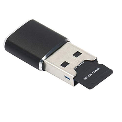 cablecc USB 3.0 to Micro SD SDXC TF Card Reader Writer Adapter 5Gbps Super Speed for Car Laptop… - color: Black USB3.0-TF