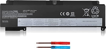 01AV406 Battery for Lenovo ThinkPad T460S T470S Series SB10J79003 00HW038 00HW025 00HW024 01AV405 01AV462 01AV407 01AV408 SB10J79002 L16M3P73 SB10K97605 SB10F46462 SB10F46463 SB10F46476 27Wh 3-Cell - size: 8 x 2 x 0.28 inches 01AV406 BATTERY