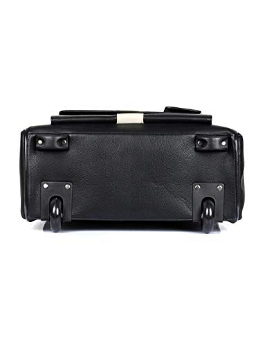 Karla Hanson Men's Professional & Travel Trolley - Black/White
