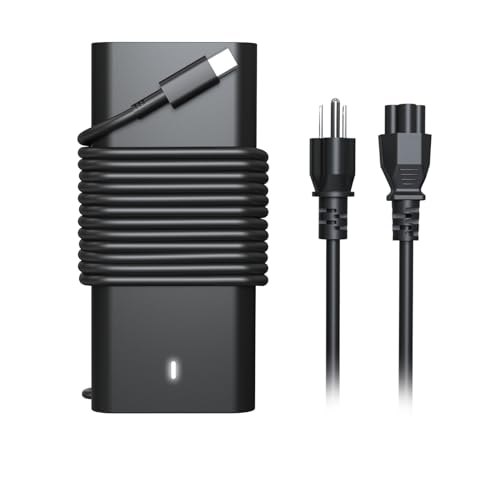 65W Type C USB C Laptop Charger Compatible with Dell Latitude Computer | 5530 5420 5430 5520 5540 7430 7420 7440 7340 7530 7330 7320,Inspiron 14 7425 16 7620 XPS Chromebook 3100 Power Adapter Cord