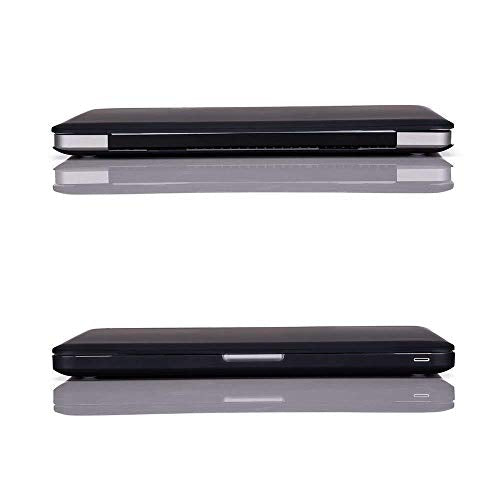 RUBAN Case Compatible with Old MacBook Pro 15 inch 2011 2010 2009 Release A1286, Plastic Hard Case Shell and Keyboard Cover for Older Version MacBook Pro 15 Inch with CD-ROM - Black - color: Black