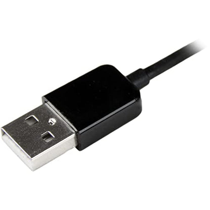 StarTech.com USB Sound Card w/ SPDIF Digital Audio & Stereo Mic – External Sound Card for Laptop or PC – SPDIF Output (ICUSBAUDIO2D),Black 0.6" x 1.8" | With SPDIF Digital Audio & Stereo Mic, External Sound Card for Laptop or PC