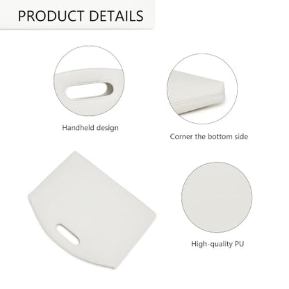 Official Document Computer Bag Stylishly Sleek with Multiple Compartments and Easy to Carry Design - color: Off-white/Pu
