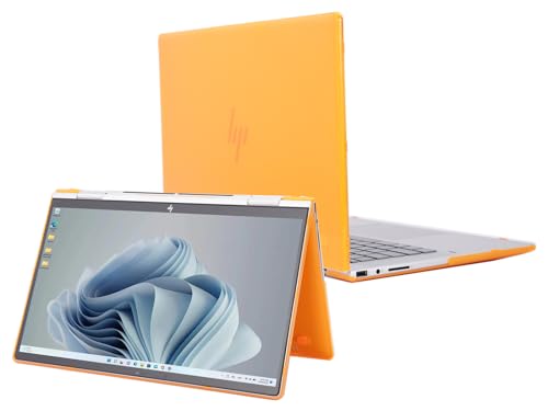 mCover Case ONLY Compatible for 2023~2024 15.6" HP Envy x360 15-FE0000 (Intel CPU) / 15-FH0000 (AMD CPU) Series Laptop (NOT Fitting Any Other HP Models) - Orange - color: Orange