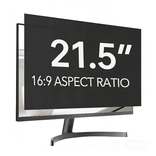 14 Inch 16:9 Laptop Privacy Screen Filter - Privacy Shield and Anti-Glare Protector for 16:9 Widescreen Monitor Blue Light Filtering, Eye Protection(21.5inch/47.5x26.7 cm) - size: 21.5inch/47.5x26.7 cm