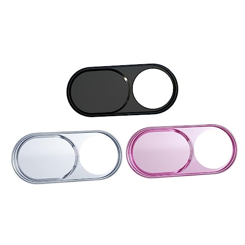 NUOBESTY 3pcs Camera Cover Privacy Protector Metal Webcam Covers for Laptop Tablet Desktop Peeping Slider for Personal Security