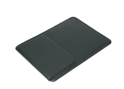 16 Inch Multifunctional Laptop Sleeve Case with Stand Soft Slim Cover for MacBook Pro/Air/ThinkPad X1/Dell XPS/Lenovo Yoga/HP Pavilion/ASUS Zenbook/LG gram/Chromebook 15" 15.3" 15.6" - color: Dark Green, size: 15-16 Inch