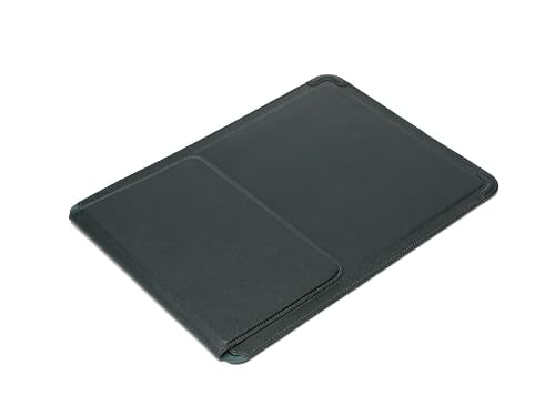 14 Inch Multifunctional Laptop Sleeve Case with Stand Soft Slim Cover for MacBook Pro/Air/ThinkPad X1/Dell XPS/Lenovo Yoga/HP Pavilion/ASUS Zenbook/LG gram/Chromebook 13.5" 13.6" 14.2" 14.5" - color: Dark Green, size: 13.5-14.5 Inch
