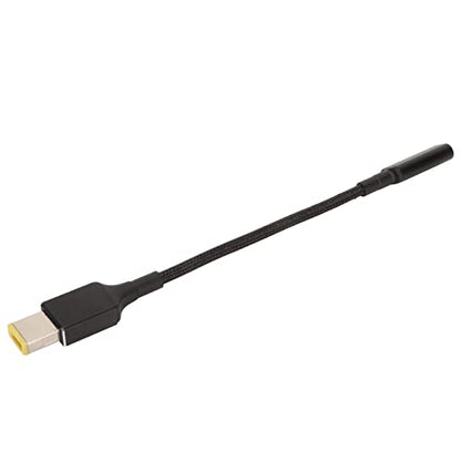 USB C to Slim Tip Charging Adapter 100W Aluminium Alloy DC Laptop Charging Cord for Yoga T Series, Z Series