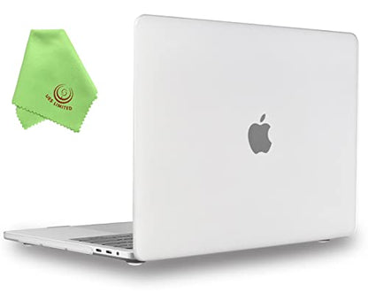 UESWILL Matte Hard Case Compatible with MacBook Pro 15 inch with Touch Bar & USB-C 2016 2017 2018 2019 Release Model A1990 A1707, Clear - color: Clear, size: 2016-2019 MacBook Pro 15"
