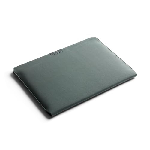 Bellroy Laptop Sleeve (Fits 16 Inch Laptop or MacBook, Slim Protective Case with Magnetic Closure) - Everglade - color: Everglade