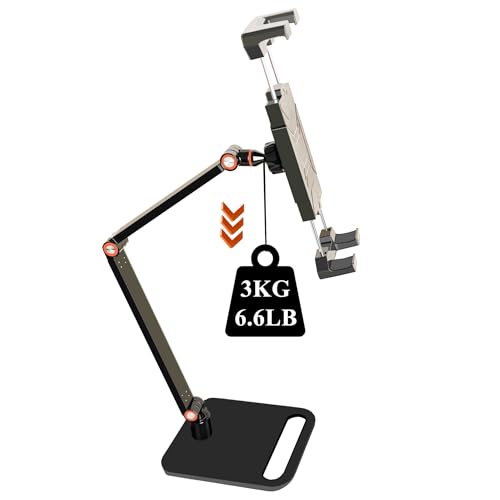 Portable Monitor Holder for 6-18.5 Inch Screen Desktop Expandable Monitor Stand 13 inch Tablet Stand