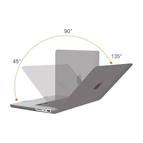 MOSISO Compatible with MacBook Pro 16 inch Case M5 M4 M3 M2 M1 2026-2021 | A3429 A3428 A3403 A3186 A2991 A2780 A2485, Protective Hard Shell Case&Keyboard Cover&Screen Film&Pouch, Gray - color: Gray