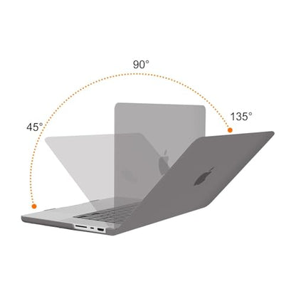 MOSISO Compatible with MacBook Pro 16 inch Case M5 M4 M3 M2 M1 2026-2021 | A3429 A3428 A3403 A3186 A2991 A2780 A2485, Protective Hard Shell Case&Keyboard Cover&Screen Film&Pouch, Gray - color: Gray
