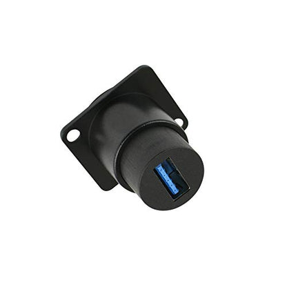 Toronce D R Series USB3.0 Passthrough Panel-Mount Connector (USB3.0) - size: USB3.0
