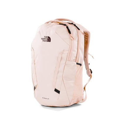 The North Face Women's Vault Everyday Laptop Backpack - Commuter Travel Bag, Water-Repellent, Spacious Main Compartment, Pink Salt, One Size - color: Pink Salt