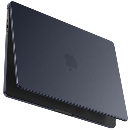 BlueSwan Matte Case for MacBook Pro 14 M5 M4 M3 M2 M1 Pro/Max 2026-2021 | 100% Color Match, Anti-Fingerprint, Anti-Scratch,Ultra Thin, Hard Shell Protective Cover, Matte Midnight - color: Matte Midnight