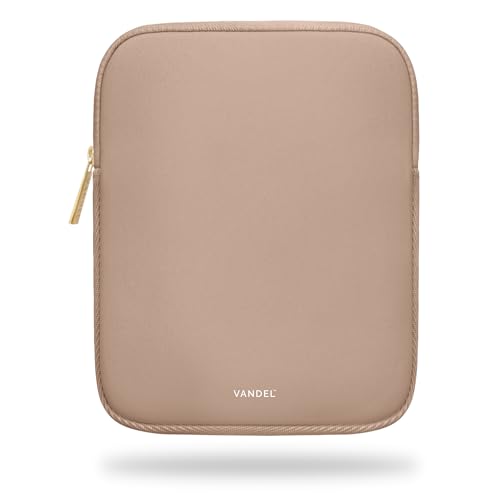 Vandel Slim & Protective Tablet Sleeve for 9-11 inch iPads A16, 11" iPad Pro, 10.9" iPad,10.2" iPad, 10.9" iPad Air, 11 Inch Samsung Galaxy Tab A9+, Bag Fits Magic Keyboard - color: e. Latte, size: 9-11 Inch Tablet