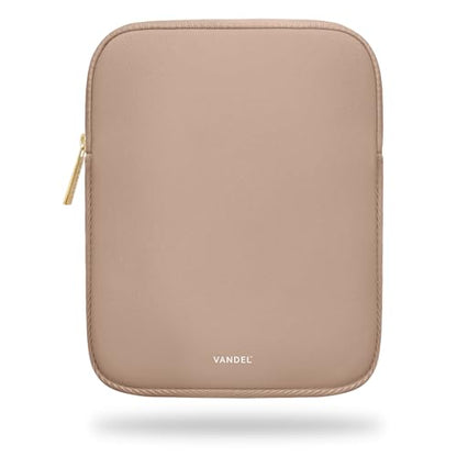Vandel Slim & Protective Tablet Sleeve for 9-11 inch iPads A16, 11" iPad Pro, 10.9" iPad,10.2" iPad, 10.9" iPad Air, 11 Inch Samsung Galaxy Tab A9+, Bag Fits Magic Keyboard - color: e. Latte, size: 9-11 Inch Tablet